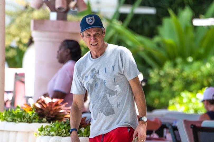 Liverpool legend Alan Hansen pictured at Sandy Lane Hotel during a summer break in Western Barbados.