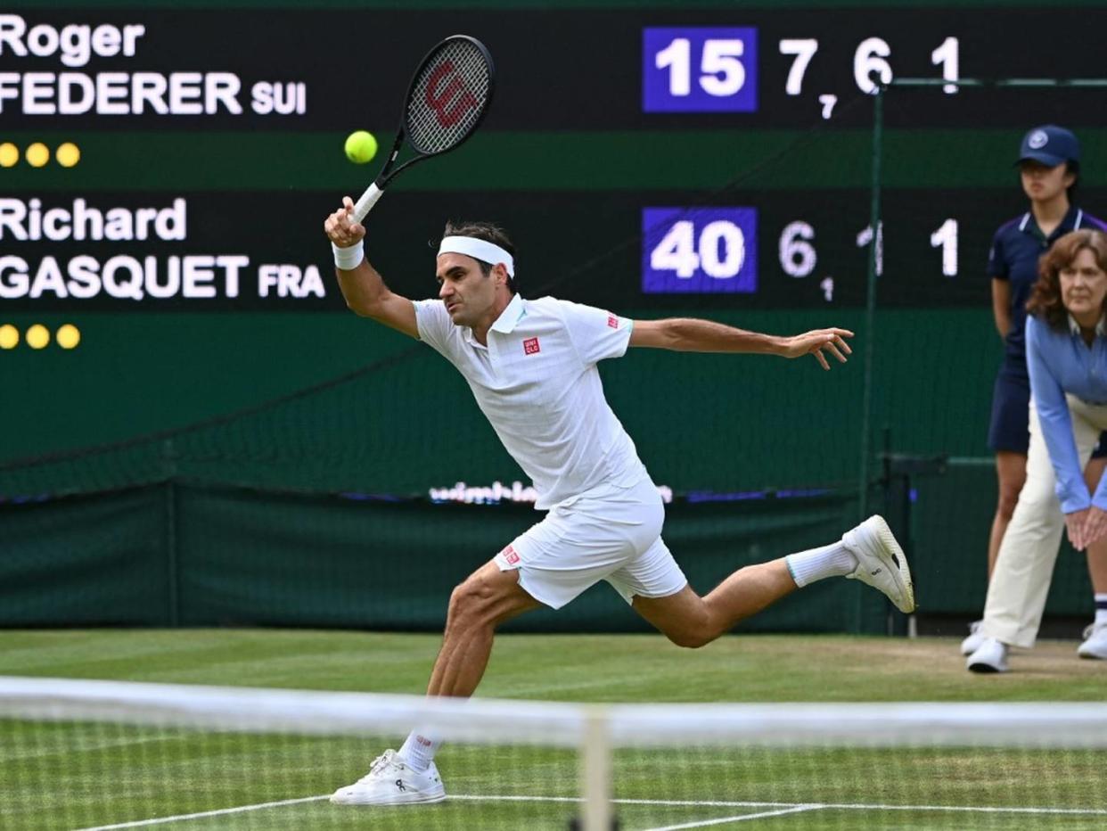 Federer mühelos in Runde drei