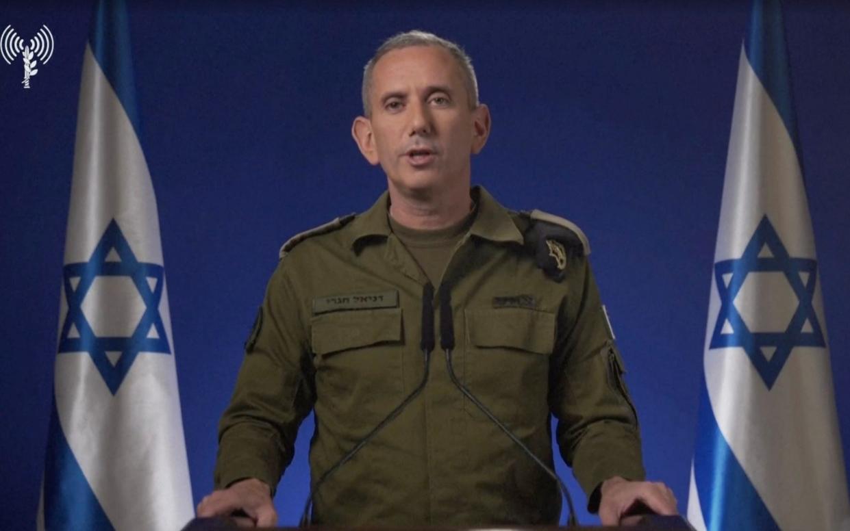 Israeli Defence Forces spokesman Daniel Hagari said Hezbollah had been planning to attack Israel civilians