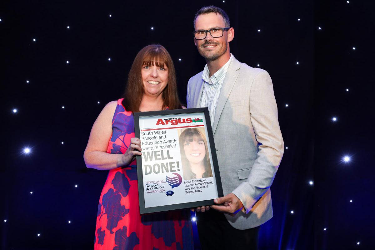 Lynne Richards took home the Above and Beyond Award (Image: Rob Davies - Beed Images) <i>(Image: Rob Davies - Beed Images)</i>