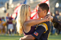 Brooklyn Decker and Taylor Kitsch in Universal Pictures' "Battleship" - 2012