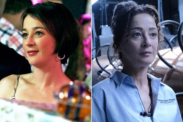 The WB/Fred Norris/Warner Bros./Courtesy Everett Collection, FOX via Getty Moira Kelly then and now