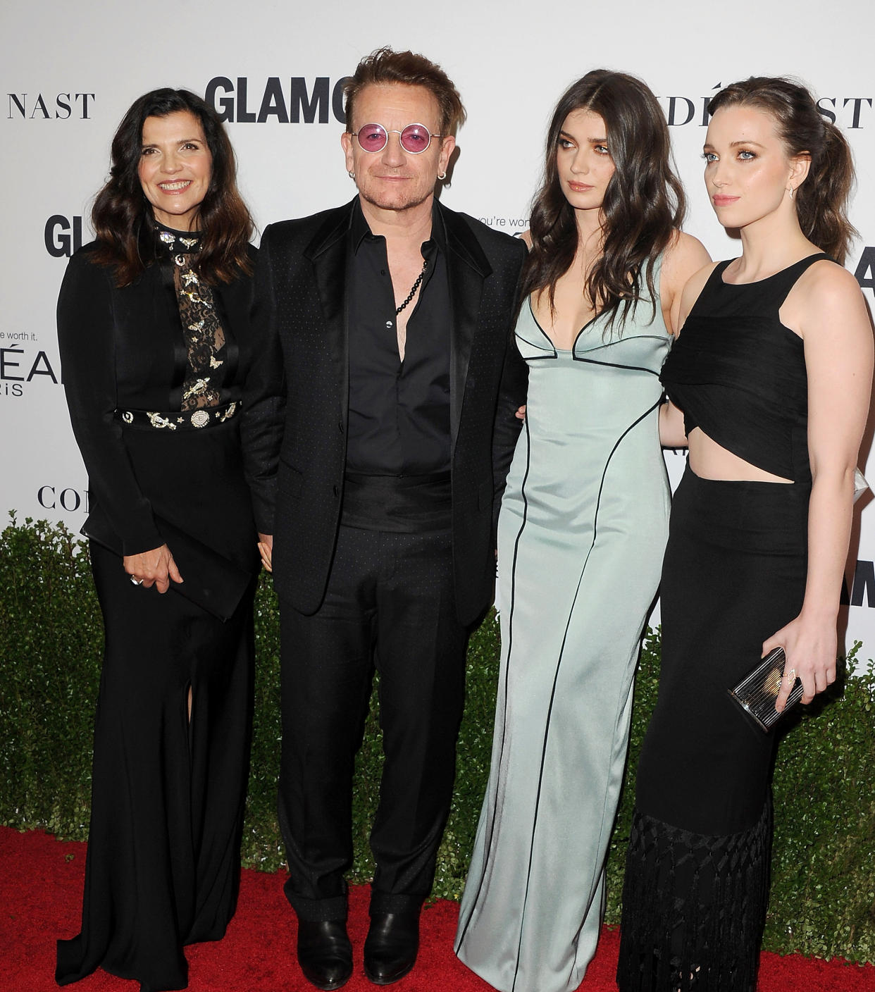 Bono and family (Jon Kopaloff / FilmMagic)