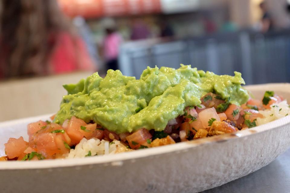 Chipotle: Chicken Burrito Bowl