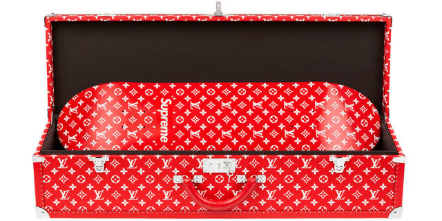 The Louis Vuitton x Supreme Collaboration Just Debuted on the