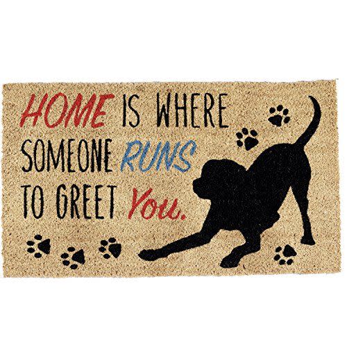 65) 'Home Is Where Someone Runs To Greet You' Doormat