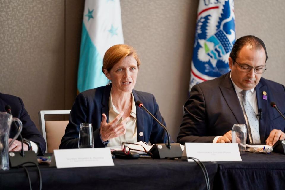 美國國際開發署 ( USAID ) 署長薩曼莎·鮑爾 ( Samantha Power )   圖:翻攝自Samantha Power 推特