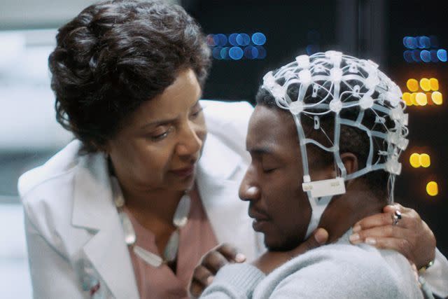 Everett Collection Phylicia Rashad and Mamoudou Athie in 'Black Box'