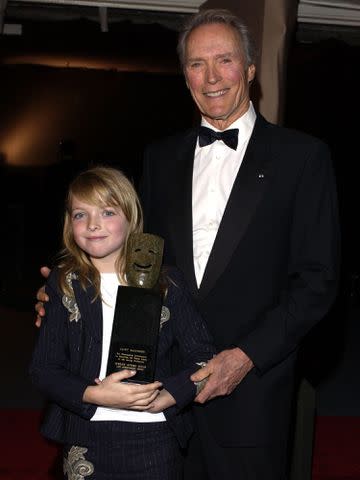<p>L. Cohen/WireImage</p> Clint Eastwood and daughter Francesca, , March 9, 2003.