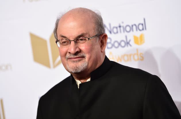 In this file photo, Salman Rushdie attends the 68th National Book Awards Ceremony and Benefit Dinner on Nov. 15, 2017, in New York. (Photo: via Associated Press)