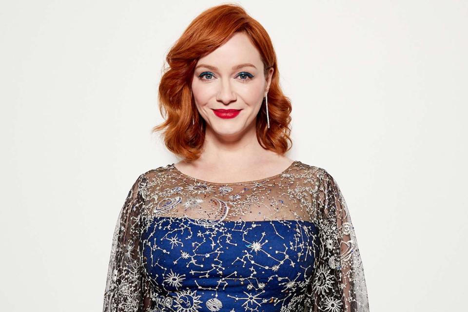 <p>Rich Fury/Getty</p> Christina Hendricks