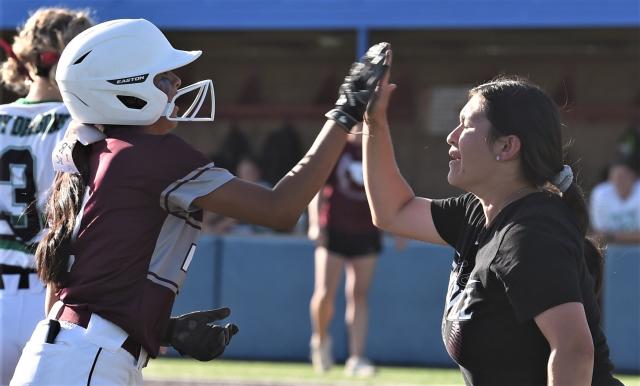 H.S. Softball: Wolf leads Bangs past Hawley in series opener