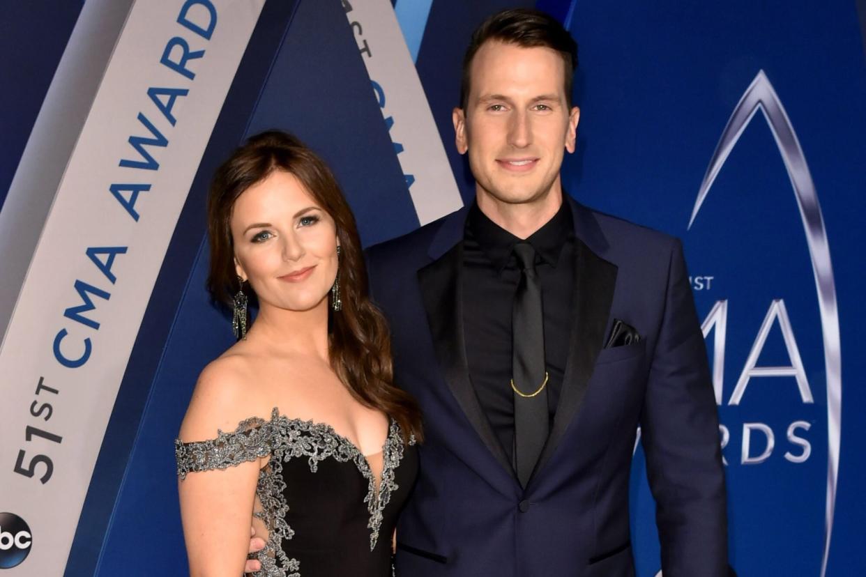 Mandatory Credit: Photo by Andrew H Walker/Shutterstock (9212749kw) Kailey Dickerson and Russell Dickerson 51st Annual CMA Awards, Arrivals, Nashville, USA - 08 Nov 2017