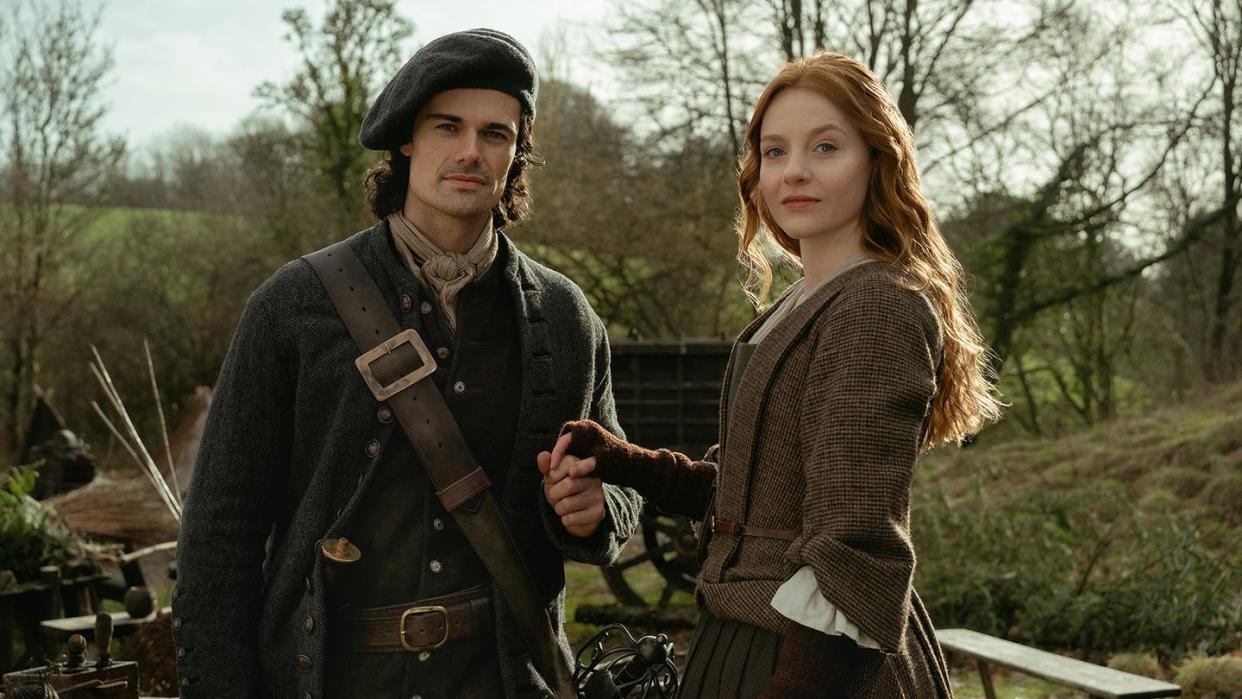 actors from the 'outlander' prequel series