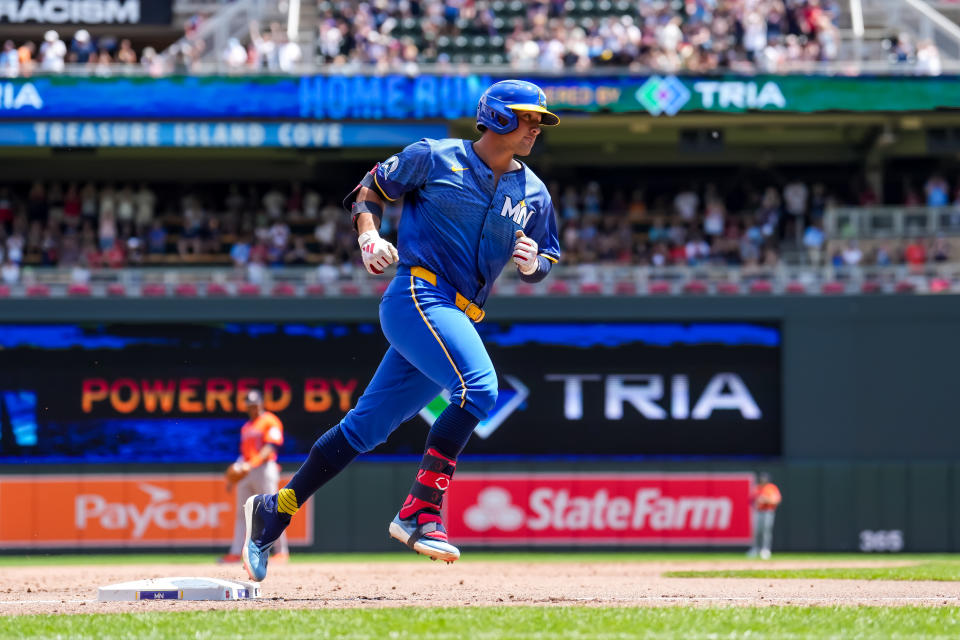 Brooks Lee。(Photo by Brace Hemmelgarn/Minnesota Twins/Getty Images)