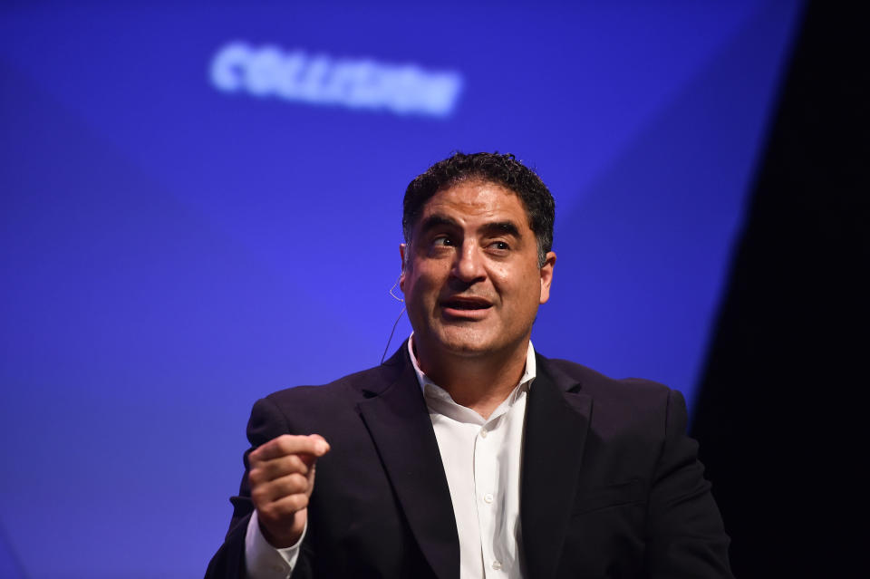 Cenk Uygur said he would run to fill the House seat vacated last month by Rep. Katie Hill (D-Calif.). (Photo: Seb Daly via Getty Images)