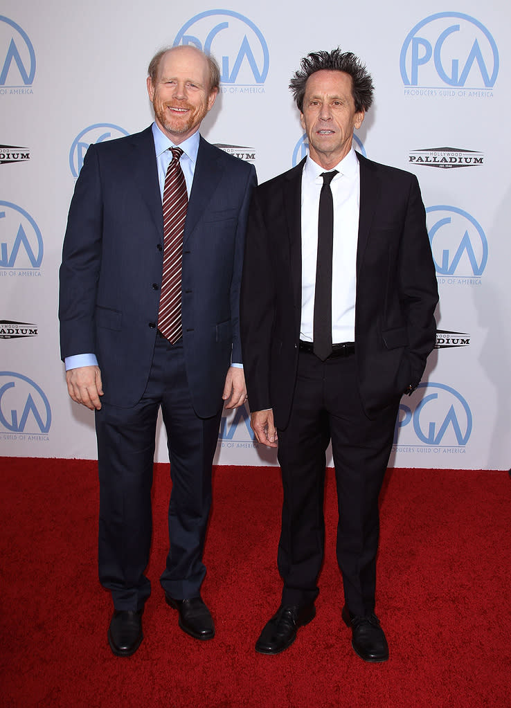 21st Annual Producers Guild Awards 2010 Ron Howard Brian Grazer