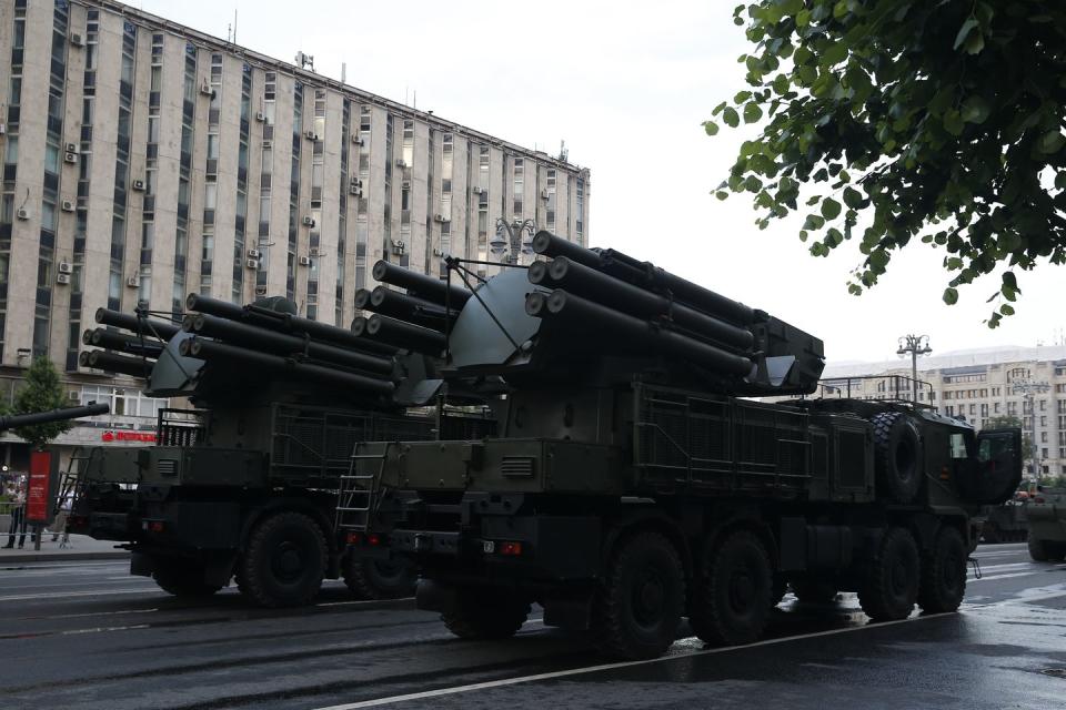 russian pantsir air defence systems