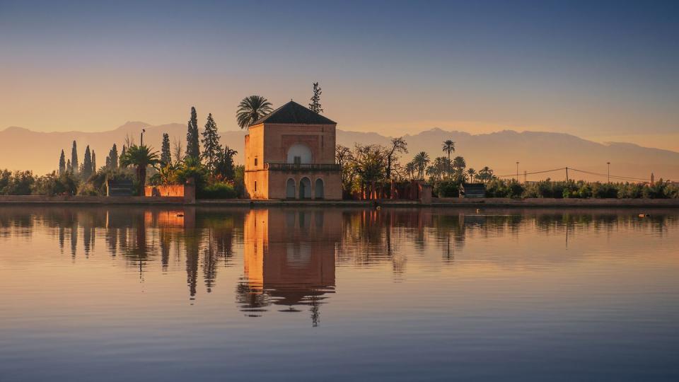 menara gardens marrakech morocco