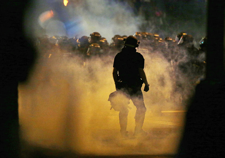 Protests erupt after deadly police shooting in Charlotte, N.C.