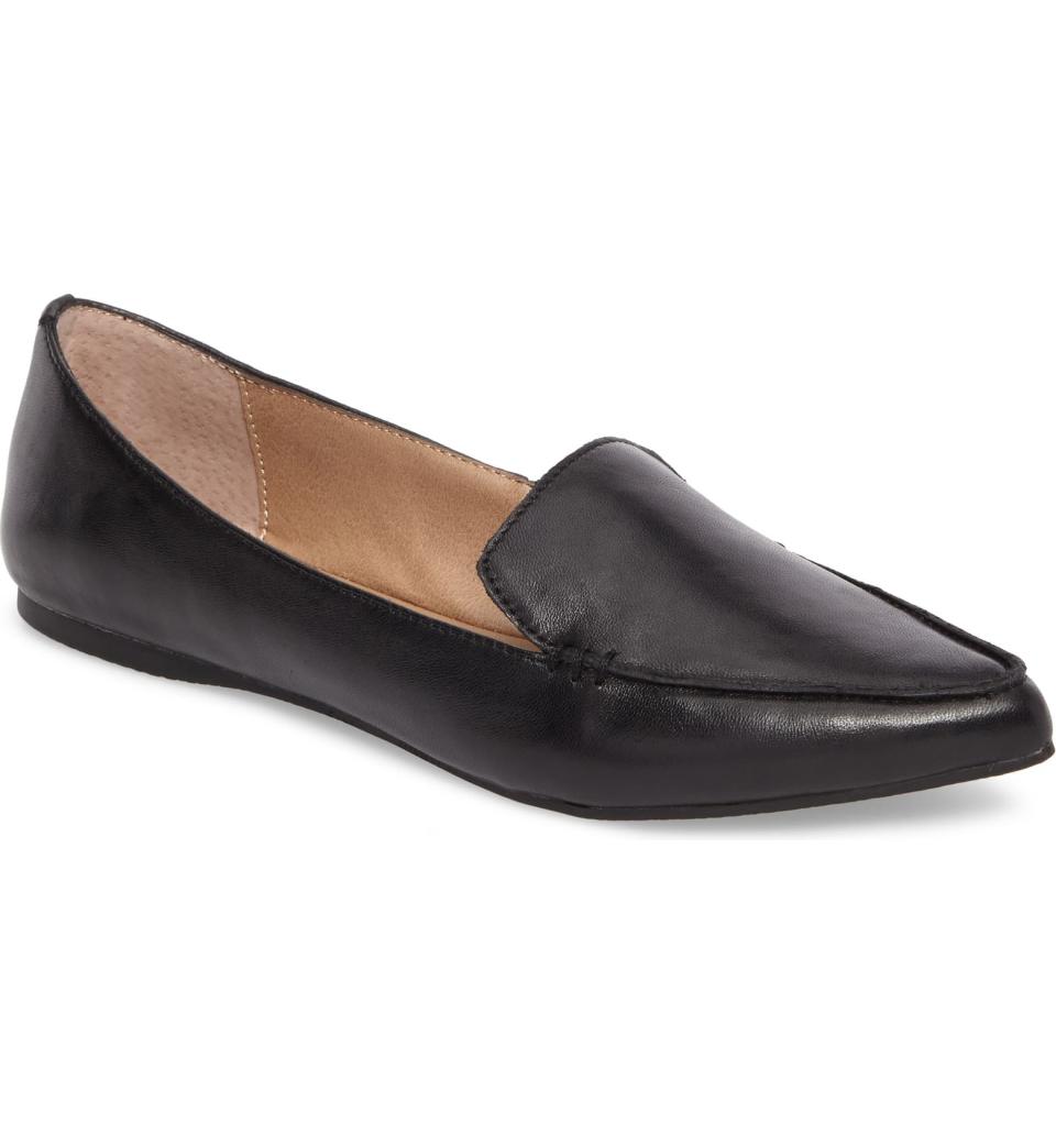 Steve Madden Feather Loafer Flat. Image via Nordstrom.