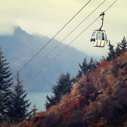 Get breathtaking views with a gondola ride up high. Photo: Instagram/skylinequeenstown