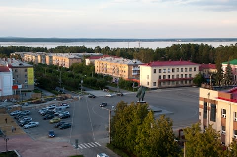 Snezhinsk, another closed nuclear town - Credit: GETTY