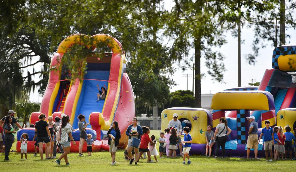 Alta Vista Elementary School hosts Eagle Fest Thursday, July 21, 2022, for students and parents to celebrate completion of their summer Eagle Academy. 