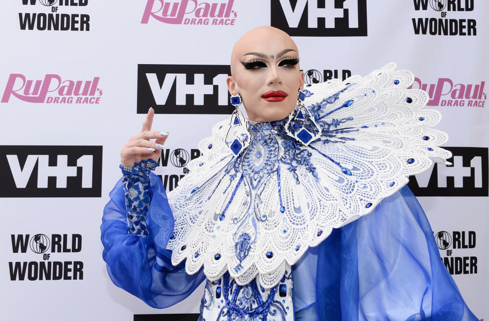 Sasha Velour at the "RuPaul's Drag Race" season nine finale taping. (Photo: Tara Ziemba via Getty Images)