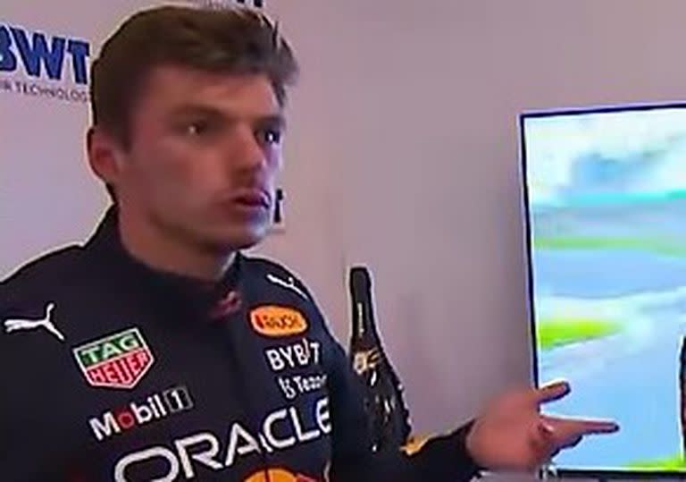 El momento de la confusión para Verstappen