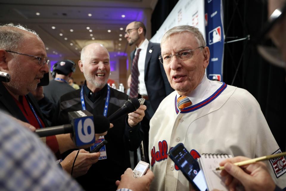 Bud Selig being in the Hall of Fame should have big ramifications. (AP)