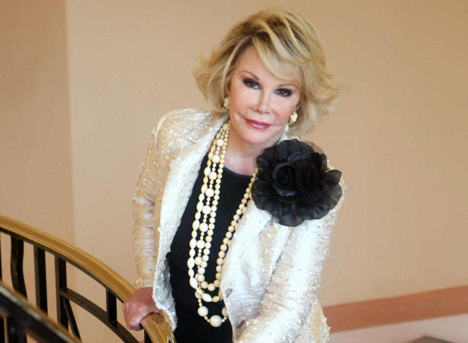 Joan Rivers on Palestine: 