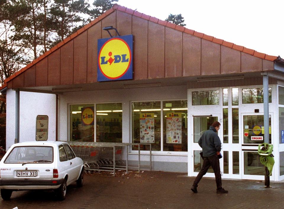 A Lidl store in Nuremberg, Germany, in 1998.