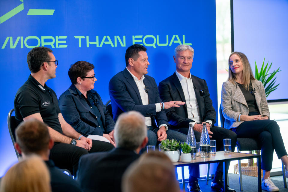 Coulthard and Komarek will be joined on the >= More Than Equal advisory board by Kate Beavan, a lawyer with over 20 years experience in Formula One, and Julia George, a sponsorship expert within the motorsport industry.