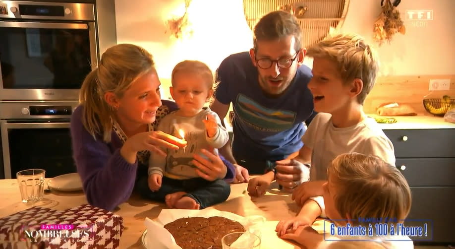 Capture écran TF1 direct/Familles Nombreuses