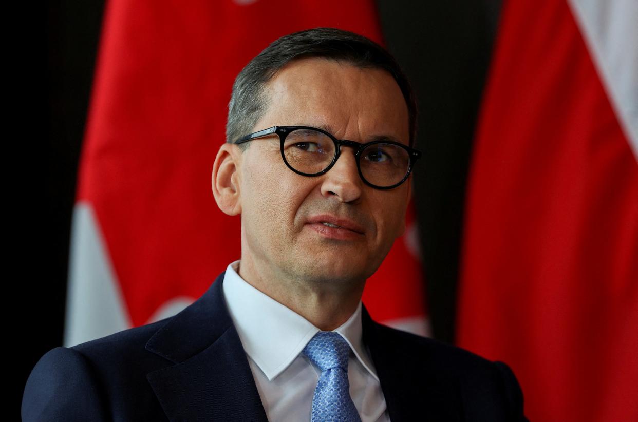 Polish prime minister Mateusz Morawiecki (REUTERS)