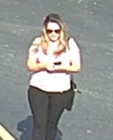 Female suspect in VB 33k Grand Larceny (Courtesy: VBPD)