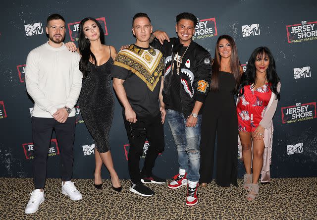 Kristina Bumphrey/StarPix/Shutterstock MTV's "Jersey Shore Family Vacation" cast