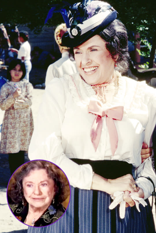 Katherine MacGregor as Harriet Oleson