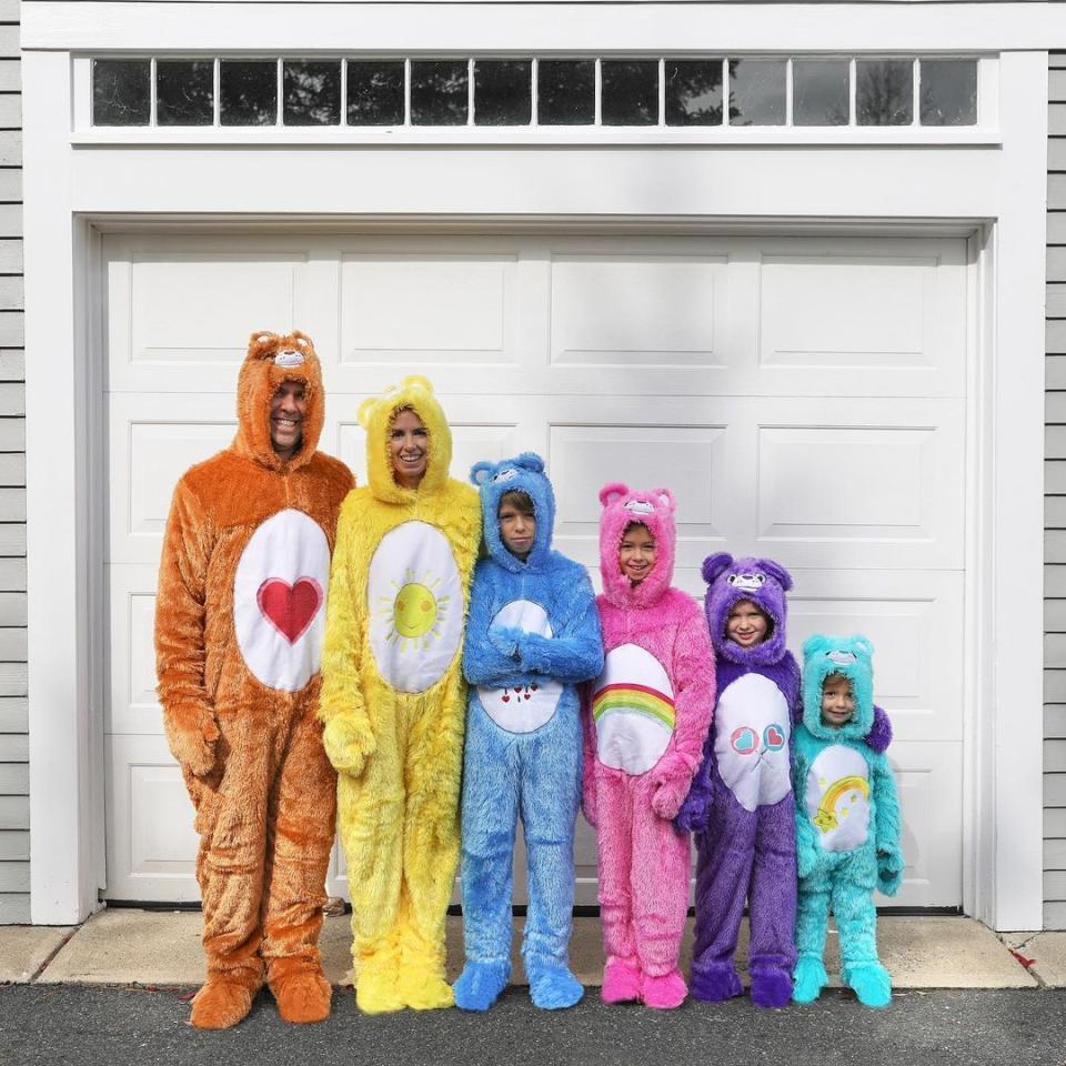 3) Care Bears Group Costume