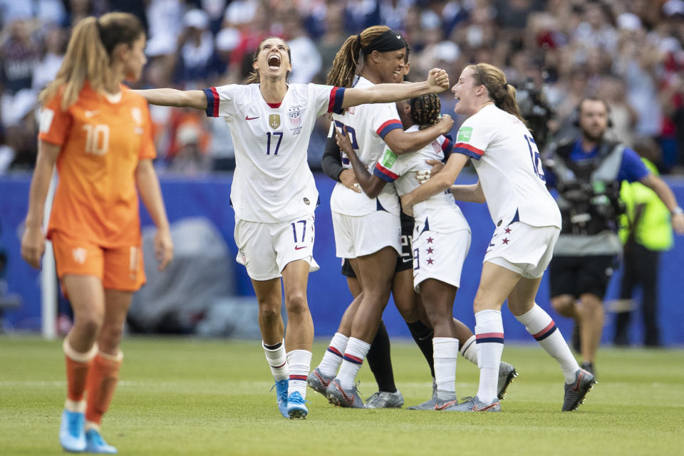 The USWNT won the World Cup, and now is in a fight for equal pay. (Getty)