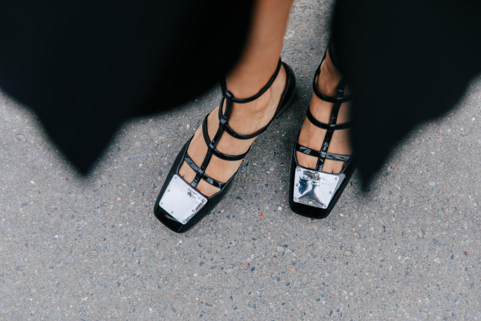 The Dior La Parisienne Dior ballerina flat. - Credit: Allie Provost