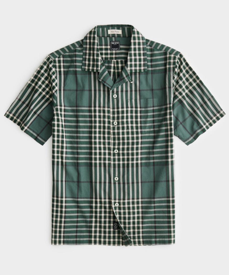 <p><a href="https://go.redirectingat.com?id=74968X1596630&url=https%3A%2F%2Fwww.toddsnyder.com%2Fcollections%2Fcamp-collar-shirts%2Fproducts%2Fgreen-madras-short-sleeve-camp-collargreen&sref=https%3A%2F%2Fwww.menshealth.com%2Fstyle%2Fg40737622%2Fbest-camp-collar-shirts%2F" rel="nofollow noopener" target="_blank" data-ylk="slk:Shop Now;elm:context_link;itc:0;sec:content-canvas" class="link ">Shop Now</a></p><p>Green Madras Camp Collar Shirt</p><p>$158.00</p><p>toddsnyder.com</p>