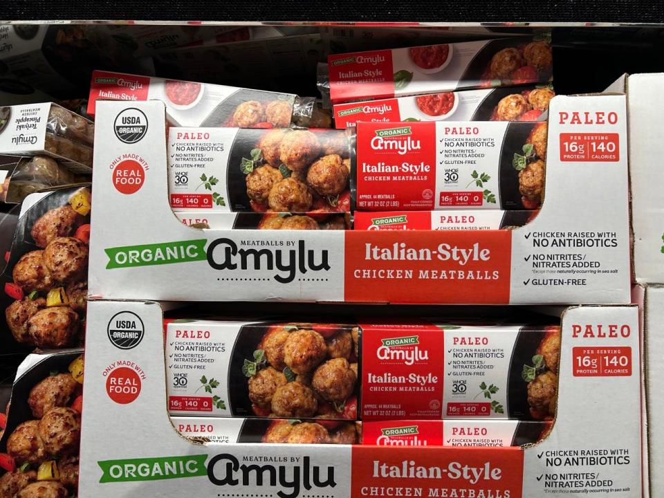 Amylu Chicken Meatballs at Costco