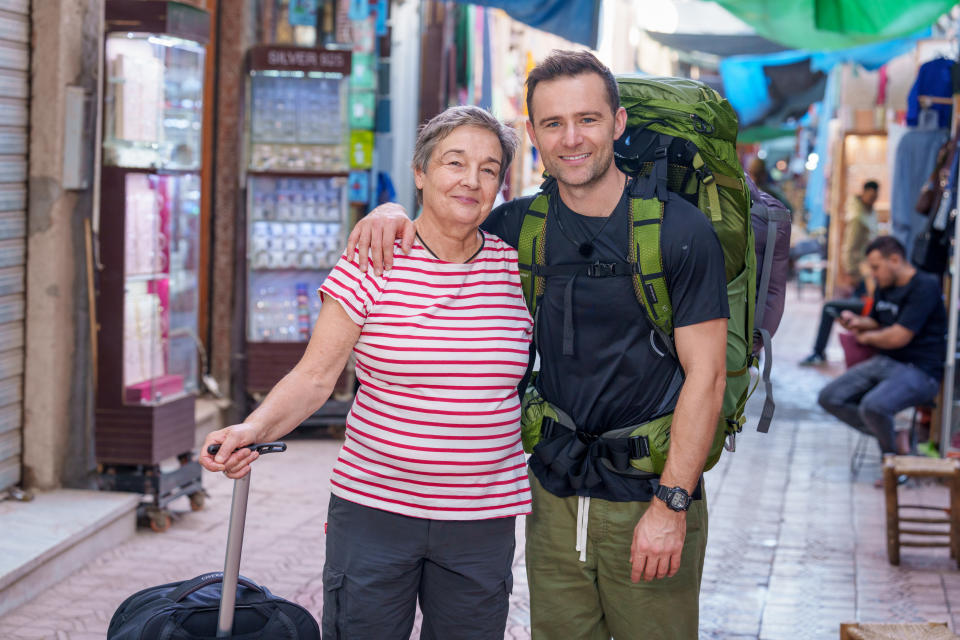 Harry Judd and mum Emma