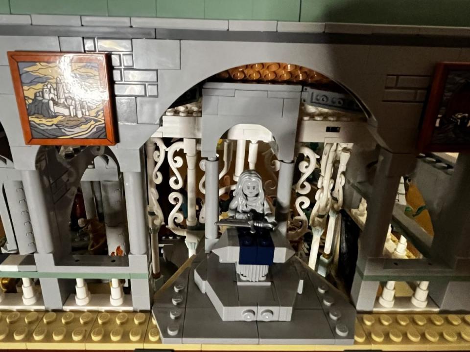 Lord of the Rings LEGO Rivendell build