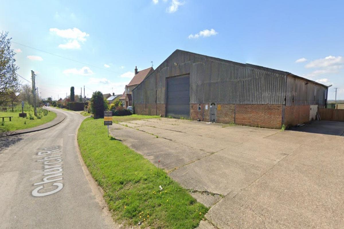 The barn which is set to be demolished at Wretton <i>(Image: Google)</i>