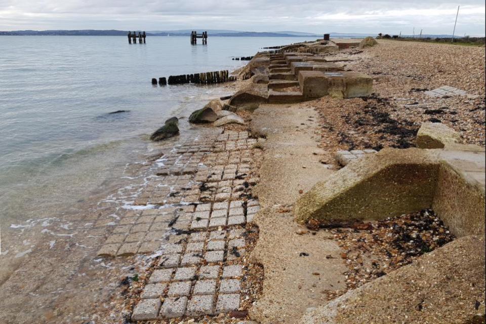 Daily Echo: D-Day structures between Lepe and Calshot will still be cordoned off on the 80th anniversary of the landings