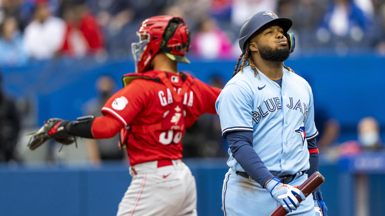 After a solid April, Guerrero Jr. simply hasn't been himself in May. (USA TODAY Sports)