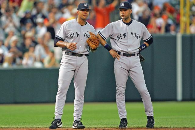 Former Yankees Derek Jeter and Alex Rodriguez are teammates again